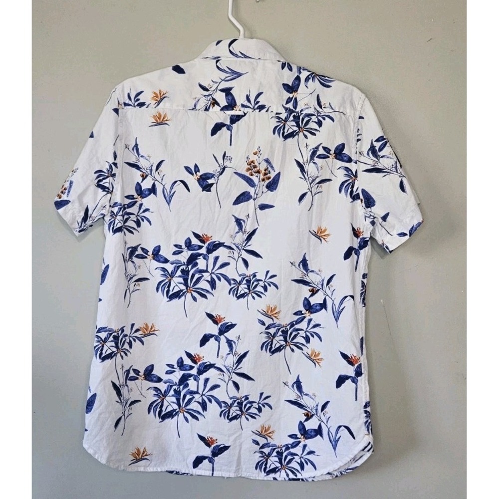 💛💙Denim & Flower Ricky Singh Shirt Size M 100% Cotton 💙🤎
